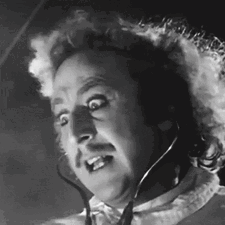Gene Wilder shouting &ldquo;It&rsquo;s alive!&rdquo; in Young Frankenstein